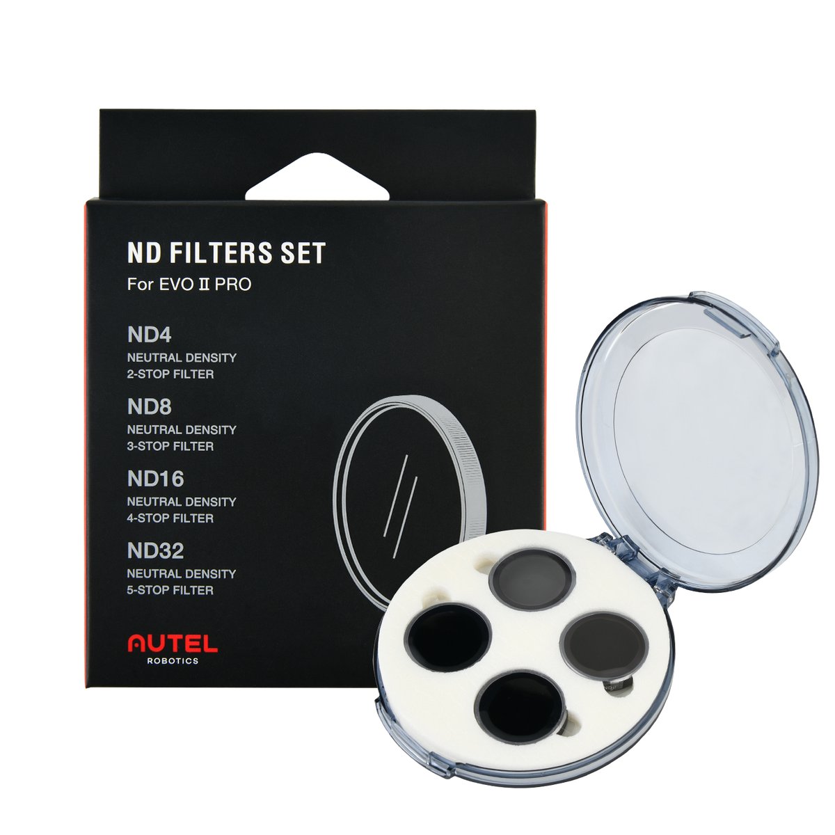 Autel Robotics EVO II 6K ND filters kit (4, 8, 16, 32 ND)